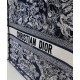 Replica Christian Dior Book Tote blu scuro