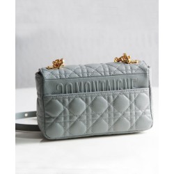 Replica Christian Dior Borsa Dior Caro grigia