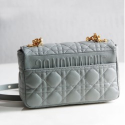 Replica Christian Dior Borsa Dior Caro grigia