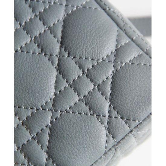 Replica Christian Dior Borsa Dior Caro grigia