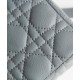 Replica Christian Dior Borsa Dior Caro grigia