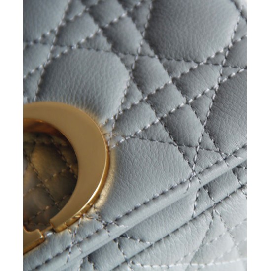 Replica Christian Dior Borsa Dior Caro grigia