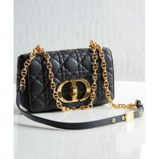 Replica Christian Dior Borsa Dior Caro Nera