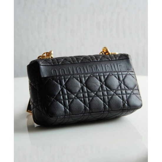 Replica Christian Dior Borsa Dior Caro Nera