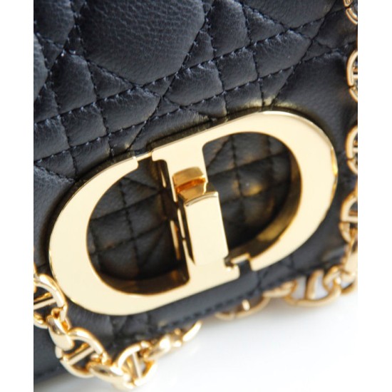 Replica Christian Dior Borsa Dior Caro Nera