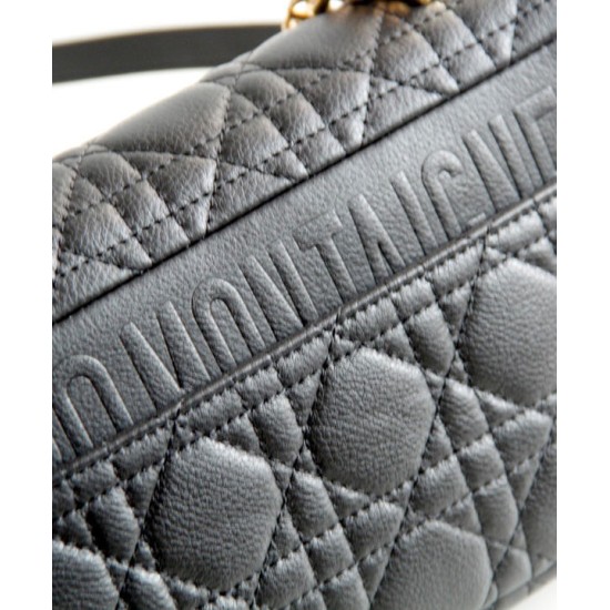 Replica Christian Dior Borsa Dior Caro Nera