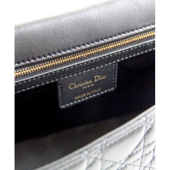 Replica Christian Dior Borsa Dior Caro Nera
