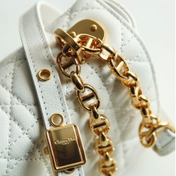 Replica Christian Dior Borsa Dior Caro Bianca