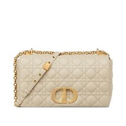 Replica Christian Dior Borsa Dior Caro Large Albicocca