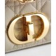 Replica Christian Dior Borsa Dior Caro Large Albicocca