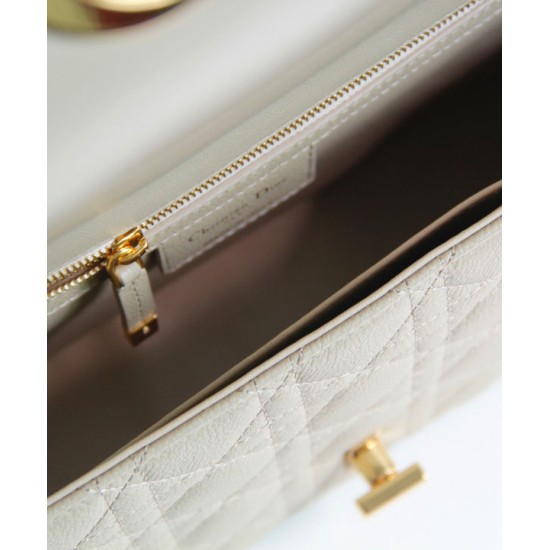 Replica Christian Dior Borsa Dior Caro Large Albicocca