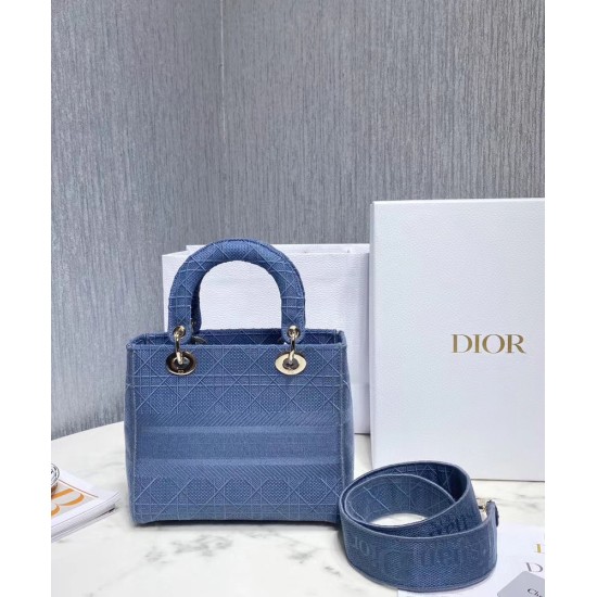 Replica Borsa Christian Dior Medium Lady D-Lite