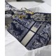 Replica Borsa Christian Dior Medium Lady D-Lite blu scuro
