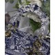 Replica Borsa Christian Dior Medium Lady D-Lite blu scuro