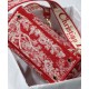 Replica Borsa Christian Dior Medium Lady D-Lite Rossa
