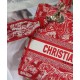 Replica Borsa Christian Dior Medium Lady D-Lite Rossa