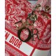 Replica Borsa Christian Dior Medium Lady D-Lite Rossa