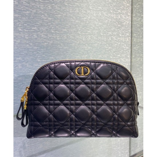 Replica Christian Dior Caro trousse nero