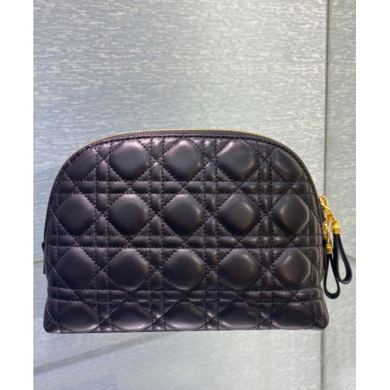 Replica Christian Dior Caro trousse nero