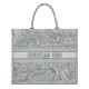 Replica Christian Dior Book Tote grigio