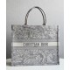 Replica Christian Dior Book Tote grigio