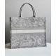 Replica Christian Dior Book Tote grigio
