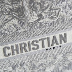 Replica Christian Dior Book Tote grigio