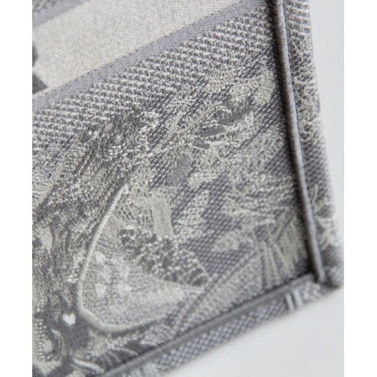 Replica Christian Dior Book Tote grigio