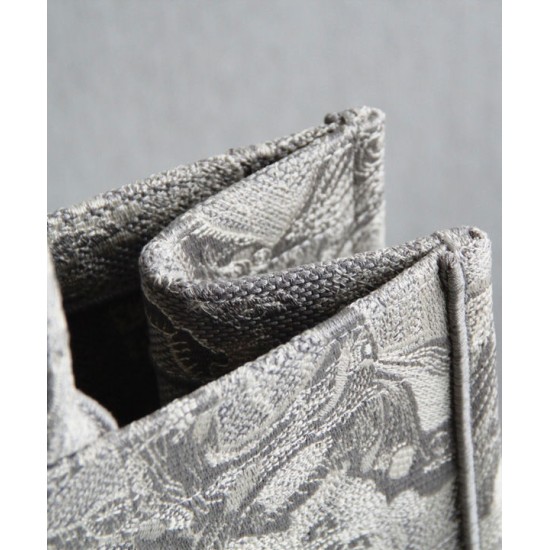 Replica Christian Dior Book Tote grigio