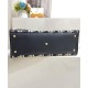 Replica Borsa Peekaboo X-Tote FF in rafia 8BH374 Nero
