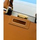 Replica Borsa piccola Peekaboo X-Tote Light Coffee