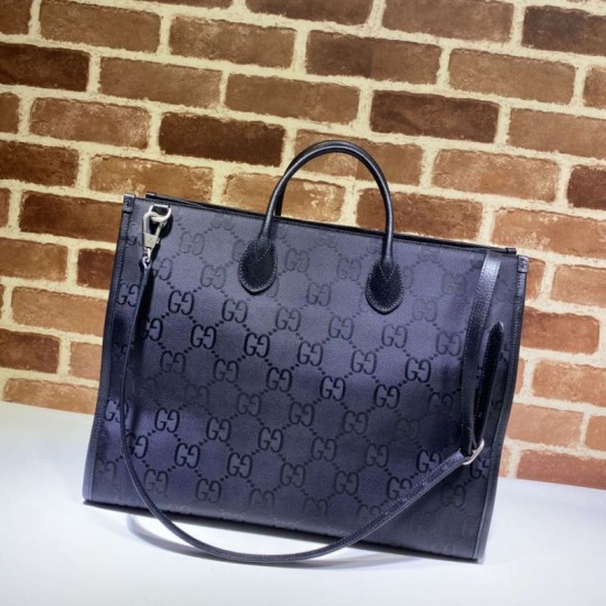 Replica Borsa tote Off The Grid 630353 blu scuro