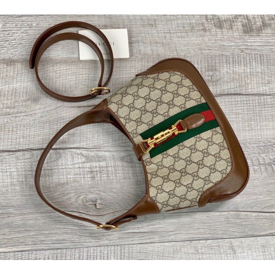 Replica Jackie 1961 Small Hobo Bag 636706 Caffè