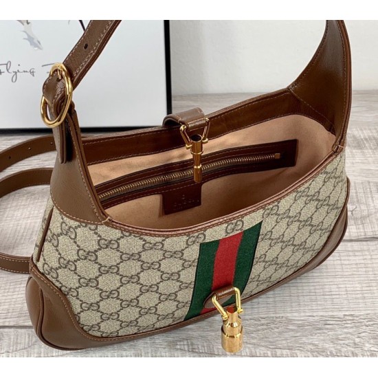Replica Jackie 1961 Small Hobo Bag 636706 Caffè