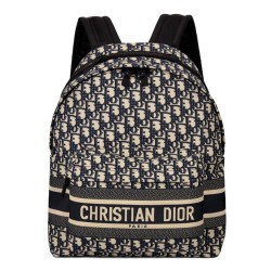 Replica Zaino Christian Dior Diortravel blu scuro