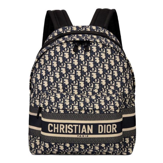 Replica Zaino Christian Dior Diortravel blu scuro