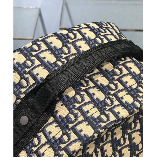 Replica Zaino Christian Dior Diortravel blu scuro