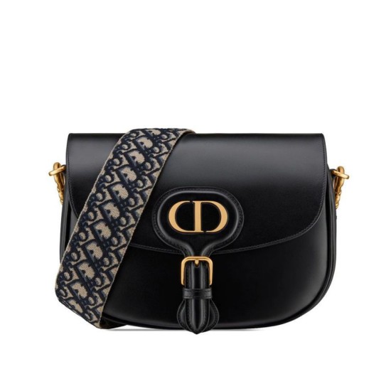Replica Borsa Christian Dior Dior Bobby grande nera