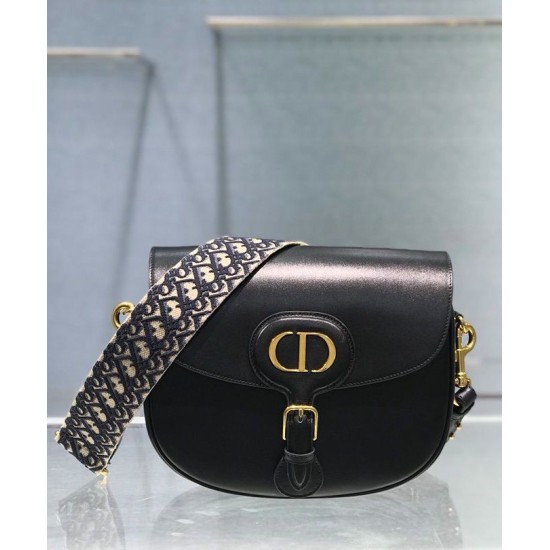 Replica Borsa Christian Dior Dior Bobby grande nera