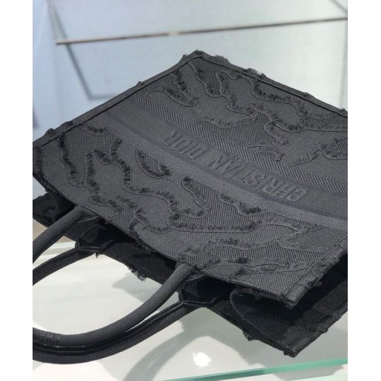 Replica Borsa Tote Book Christian Dior Nera