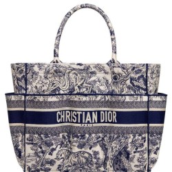 Replica Christian Dior Catherine Tote Blu scuro