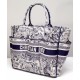 Replica Christian Dior Catherine Tote Blu scuro