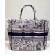 Replica Christian Dior Catherine Tote Blu scuro