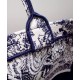 Replica Christian Dior Catherine Tote Blu scuro