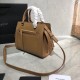 Replica Borsa tote piccola in pelle liscia YSL Saint Laurent East Side 554116 Marrone