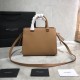 Replica Borsa tote piccola in pelle liscia YSL Saint Laurent East Side 554116 Marrone