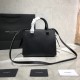 Replica Borsa tote piccola in pelle liscia YSL Saint Laurent East Side 554116 Nera
