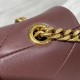 Replica YSL Saint Laurent Jamie Medium Carre Rive Gauche Flap Bag Dark Legion Red