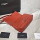 Replica YSL Saint Laurent Jamie Medium Carre Rive Gauche Flap Bag Rossa