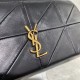 Replica Borsa YSL Saint Laurent Jamie Medium Carre Rive Gauche Flap nera